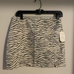 Zebra Skirt